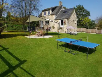 Casa rural en Antoigny,Gîte charmant et lumineux près de Bagnoles de l'Orne, jardin, cheminée, télétravail, WIFI inclus FR-1-497-14 N°863615