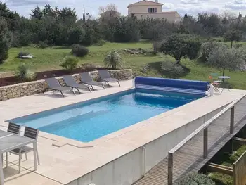 Casa a Saint Remèze,Maison à Saint-Remèze avec Piscine, 8 Pers, Animaux Acceptés, Jardin 2000m² et Studio Indépendant FR-1-382-201 N°863866