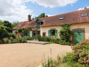 Cottage in Dangeau,Escapade en longère avec jardin au bord de l'Ozanne, Dangeau, 6 pers. FR-1-581-25 N°863922