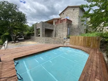 Casa a Vallon Pont d'Arc,Maison en pierre avec piscine privative pour 8 pers. à Vallon-Pont-d’Arc FR-1-382-206 N°866653