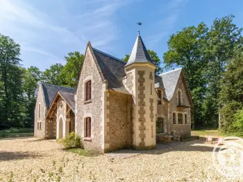 Casa rural en Baugé en Anjou,Maison ancienne rénovée avec jardin, animaux admis, parking - près de Baugé FR-1-622-58 N°947426