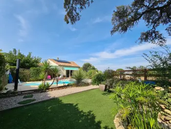 Haus in Sorède,Maison plain-pied climatisée avec piscine à Sorède FR-1-732-40 N°947465