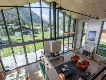 Chalet a Argentière,Chalet contemporain avec sauna, cheminée, et grand jardin FR-1-343-243 N°949896