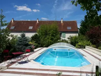 Casa rural en Civray sur Esves,Gîte de charme avec piscine et sauna en Touraine, proche Châteaux de la Loire et Futuroscope FR-1-381-323 N°950423