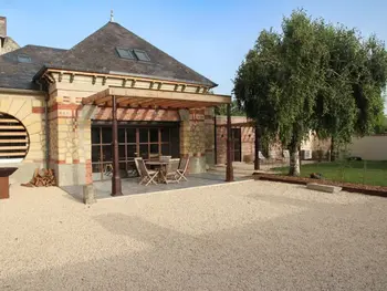 Casa rural en Beaumont en Véron,Gîte de charme avec spa, piscine intérieure et jardin clos près de Chinon FR-1-381-553 N°968087