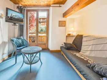 Wohnung in Saint Chaffrey ,Appartement 2 pièces avec coin montagne, balcon, piscine estivale, à 300m des pistes à Serre Chevalier FR-1-762-7 N°975217