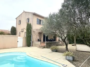 Villa en Carpentras,Villa avec piscine, 10 pers, Carpentras, 145m², 5 ch, jardin, clim, proche Luberon FR-1-767-12 N°975223