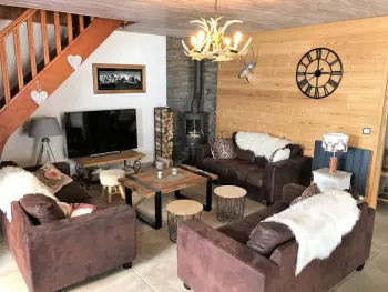 Chalet in Le Corbier,Chalet cosy 4* à 100m des pistes, avec sauna, WIFI et parking privé FR-1-267-269 N°978520