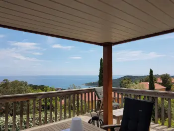 Villa in Conca,Villa pour 6 personnes, climatisée, Wi-Fi, terrasse près de la mer FR-1-394-370 N°980656