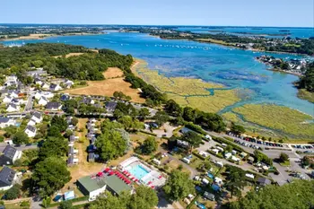 Capanna a Vannes, Camping Le Conleau - Ecolodge Cotton Toilée CONFORT 32m² (2 chambres) + terrasse couverte 11m² + TV 835985 N°981449