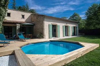 Maison à Fontaine de Vaucluse,Maison idéale pour les familles avec piscine privée - Fontaine-de-Vaucluse 983181 N°984179