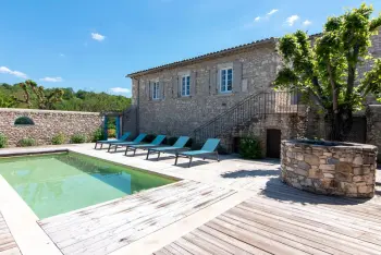 Haus in Saint Jean de Maruéjols et Avéjan,Mas Picholine - Maison pour 10 avec piscine 1000545 N°984654