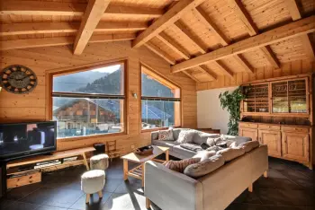 Chalet in Saint Jean d'Aulps,CHALET INDIVIDUEL -SAUNA - WIFI- SAINT JEAN DAULPS -PROCHE MORZINE- 14 PERSONNES - CHALET COFFY 1036750 N°985973