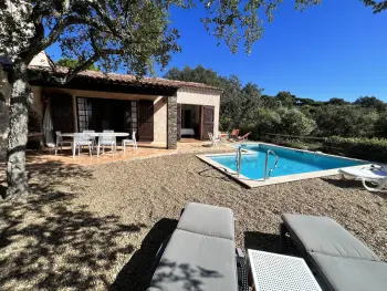 Villa en La Croix Valmer,Maison 3 chambres avec piscine et vue sur mer FR-1-726-33 N°986753