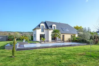 Villa in Saint Nolff,LE HAMEAU DE BIZOLE - Magnifique Maison contemporaine avec piscine chauffée! 896232 N°987228