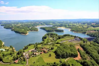 Cabane à Saint Gérons,Camping Les Rives du lac Cantalès - Cabane (sans sanitaires) TITHOME 1096392 N°988082