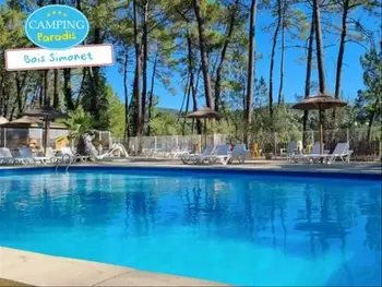 Chalet in Joyeuse,Camping Paradis - Le Bois Simonet - SEQUOIA (MAX 5 adultes + 2 enfants) 912573 N°988236