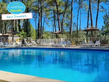 Chalet in Joyeuse,Camping Paradis - Le Bois Simonet - GARRIGUE (MAX 2 adultes + 2 enfants) 912574 N°988237