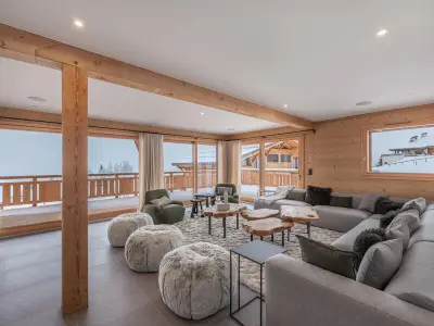 Chalet à Combloux,Chalet moderne à Combloux avec piscine et espace bien-être FR-1-569-160 N°989631