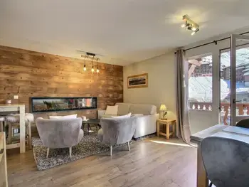 Wohnung in Belle Plagne,Bel appartement 3 pièces avec piscine, spa et cheminée FR-1-455-254 N°990588