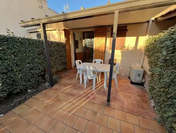 Villa en La Franqui,Villa T2 mezzanine climatisée avec piscine, proche plage - La Franqui FR-1-81-608 N°991143