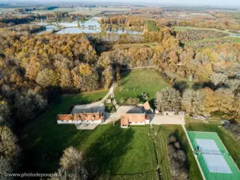 Cottage in Jouy le Potier,Évasion en Sologne : Gîte PMR, Billard, Tennis & Nature Proche Châteaux de la Loire FR-1-590-420 N°993866