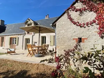 Agriturismo a Saint Lubin en Vergonnois,Gîte cosy avec piscine, cheminée et jardin près de Blois et des châteaux de la Loire. FR-1-491-421 N°999987