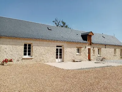 Gite à Villedieu le Château,Grande maison de campagne avec jardin, animaux de ferme, proche loisirs, châteaux et vignobles FR-1-491-432 N°999998