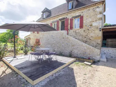 Gite à Saint Sauveur,Maison Périgourdine avec piscine et terrasse, proche Bergerac, animaux acceptés FR-1-616-371 N°1000264