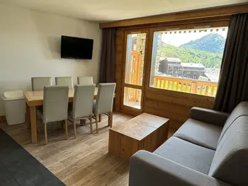 Wohnung in Belle Plagne,Appartement skis aux pieds, 6 pers, piscine, bien-être, Belle Plagne FR-1-181-2810 N°1002306