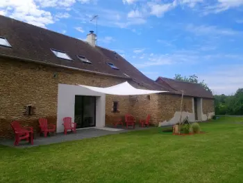 Gîte in Savigné l'Évêque,Fermette de charme rénovée avec grand terrain, 5 chambres, proche du circuit 24H du Mans FR-1-410-304 N°1003487