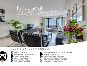 Apartment in Puerto Banús,Luxe moderne à Puerto Banus, 2 ch, 2 sdb, clim, WiFi, parking, animaux admis ES-168-6 N°1006373