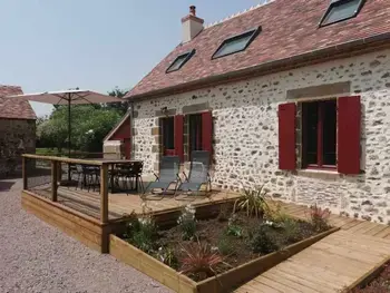 Casa rural en Bourbon l'Archambault,Gîte charmant à la campagne, idéal pour famille - accès handicapé, terrasse, BBQ, proche randonnées FR-1-489-535 N°1008440