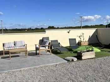 Maison à Fleury Saint Pierre la Mer,Pavillon Climatisé avec Jardin, Piscine Collective et Parking à 900m de la Plage FR-1-619-119 N°1008785