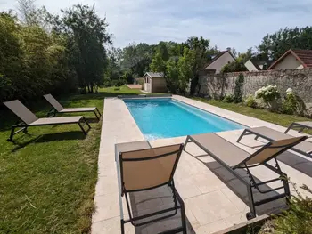 Gite in Aulnay la Rivière,Maison familiale avec piscine privée chauffée, près de Pithiviers et Fontainebleau, à 1h30 de Paris FR-1-590-438 N°1010736