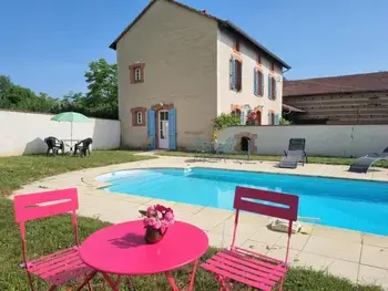 Agriturismo a Saint Sixte,Ancienne ferme restaurée avec piscine privée et cheminée FR-1-496-328 N°1013013