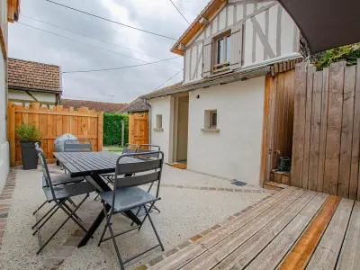 Gite à Lesmont,Maison cocooning avec cour privée, animaux acceptés - LESMONT FR-1-543-363 N°1013962