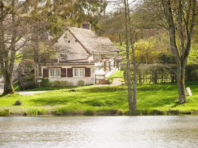 Gite à La Puisaye,Gîte champêtre avec étang, 2 chambres FR-1-581-130 N°1014038