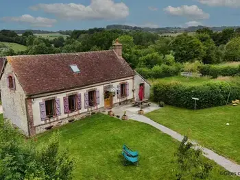 Casa rural en Saint Martin des Pézerits,Charmante longère avec grand jardin, cheminée, Wi-Fi et animaux, tout inclus près du Perche FR-1-497-216 N°1016116