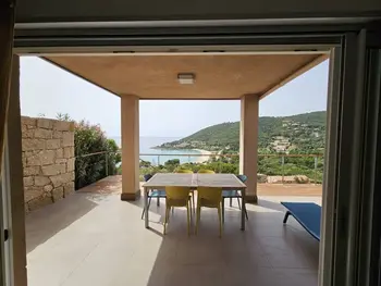 Villa in Conca,Location villa climatisée à Tarco avec Wi-Fi, vue mer FR-1-394-395 N°1018662