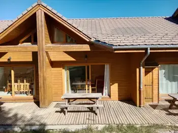 Chalet in Le Dévoluy,Chalet 4 pièces pour 8 pers., terrasse, animaux admis FR-1-504-689 N°1019677