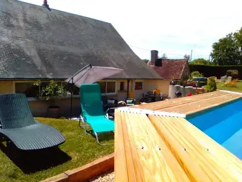 Gite in Rouvres les Bois,Détente au Moulin: Piscine, Jacuzzi, Animaux Bienvenus FR-1-591-641 N°1019727