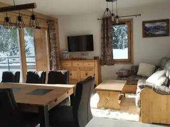 Apartamento en Les Saisies,Appartement luxueux 3 pièces, spa privé, skis aux pieds FR-1-810-21 N°1019835