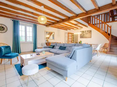 Gite à Mesnil Saint Père,Villa familiale avec piscine privée, climatisation, wifi et animaux acceptés FR-1-543-364 N°1030408