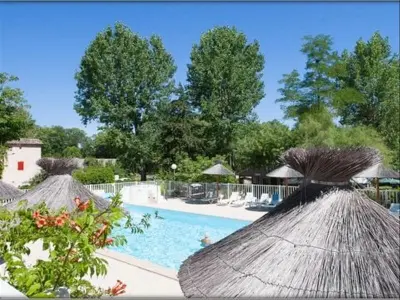 Chalet à Crespian,Camping Le Mas de Reilhe - Atlantis (MAX 4 adultes + 1 enfants) 907575 N°1031102