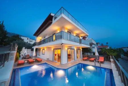 Villa à Kalkan, Villa moderne à Kalkan avec piscine privée et vue sur mer. - L1069304 - Photo 1